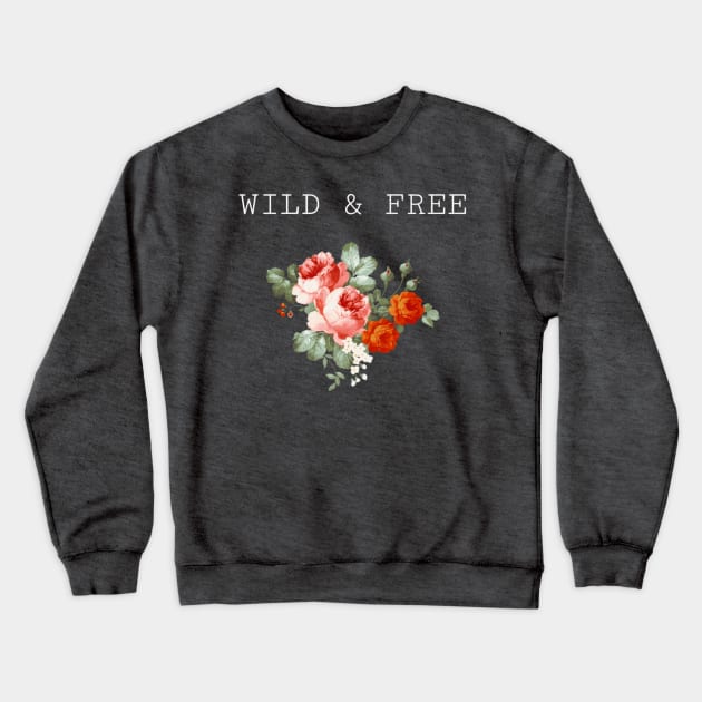 Wild & Free Floral Crewneck Sweatshirt by Wild & Free Plus3